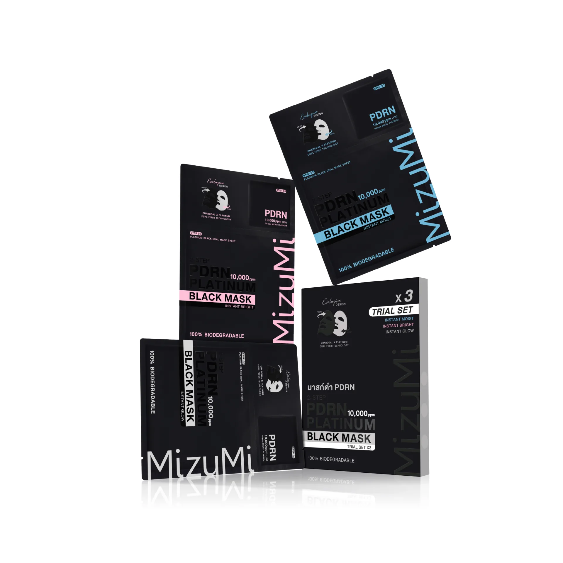 PDRN Platinum Black Mask Trial Set