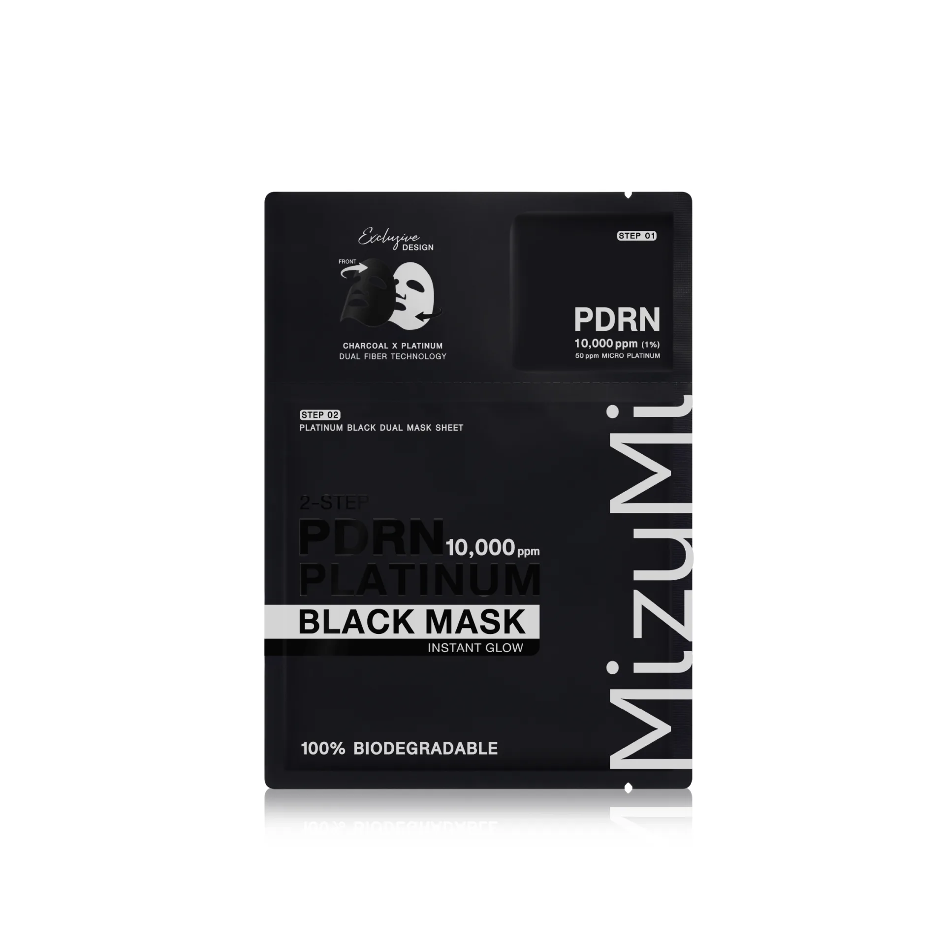 PDRN Platinum Black Mask Instant Glow