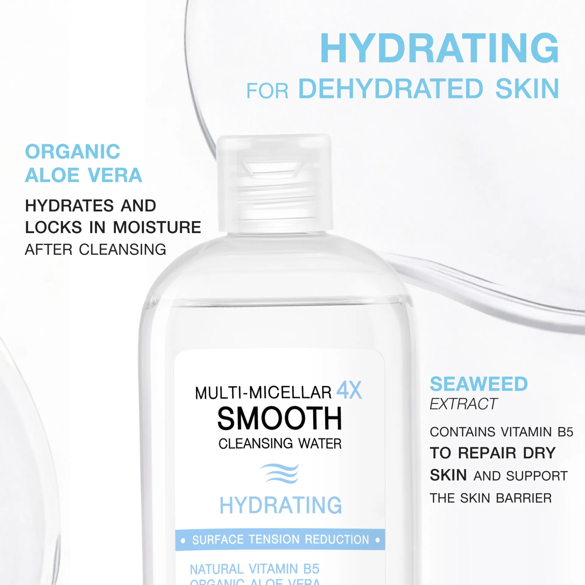 Multi-Micellar 4X Smooth Cleansing Water Hydrating