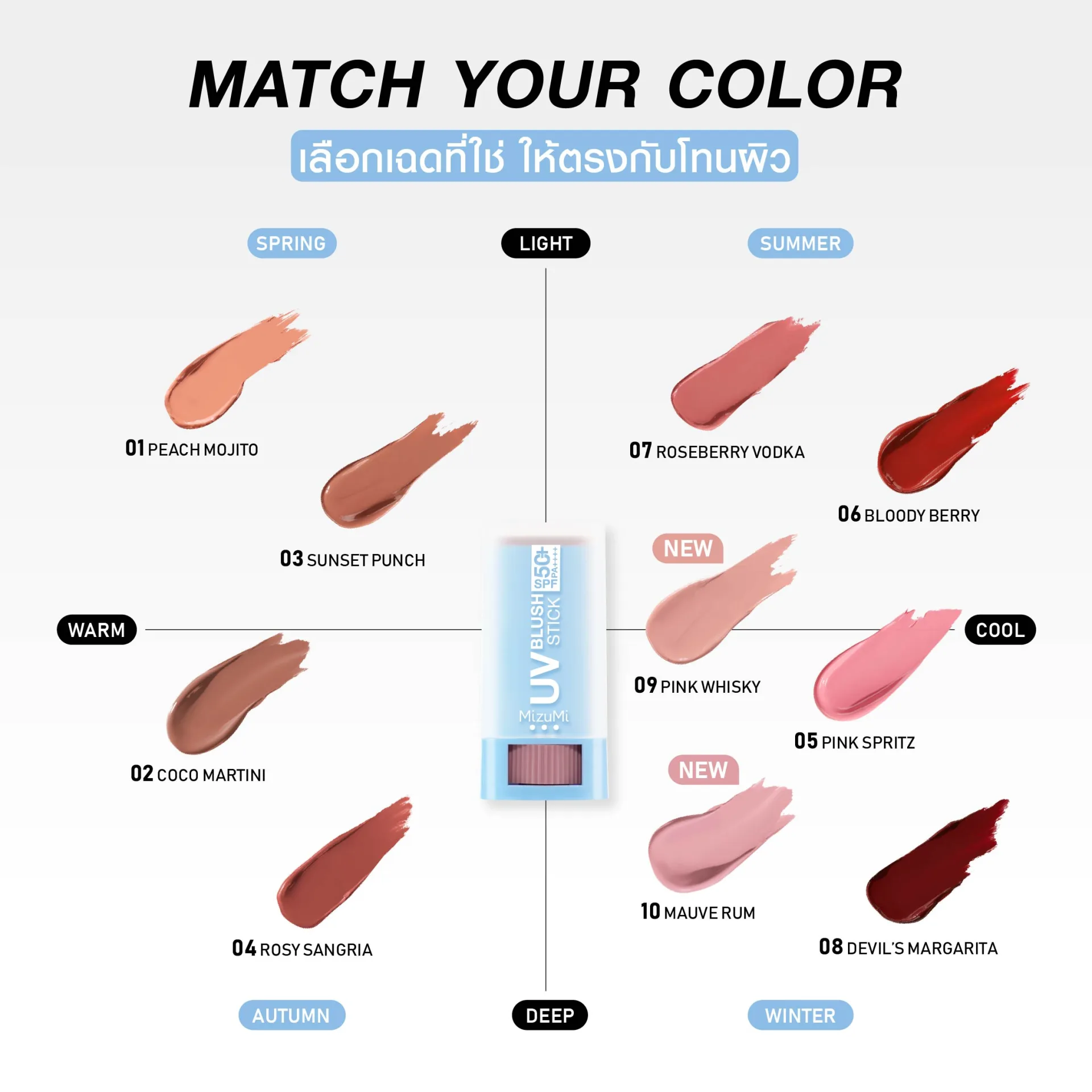UV Blush Stick SPF50+ PA++++