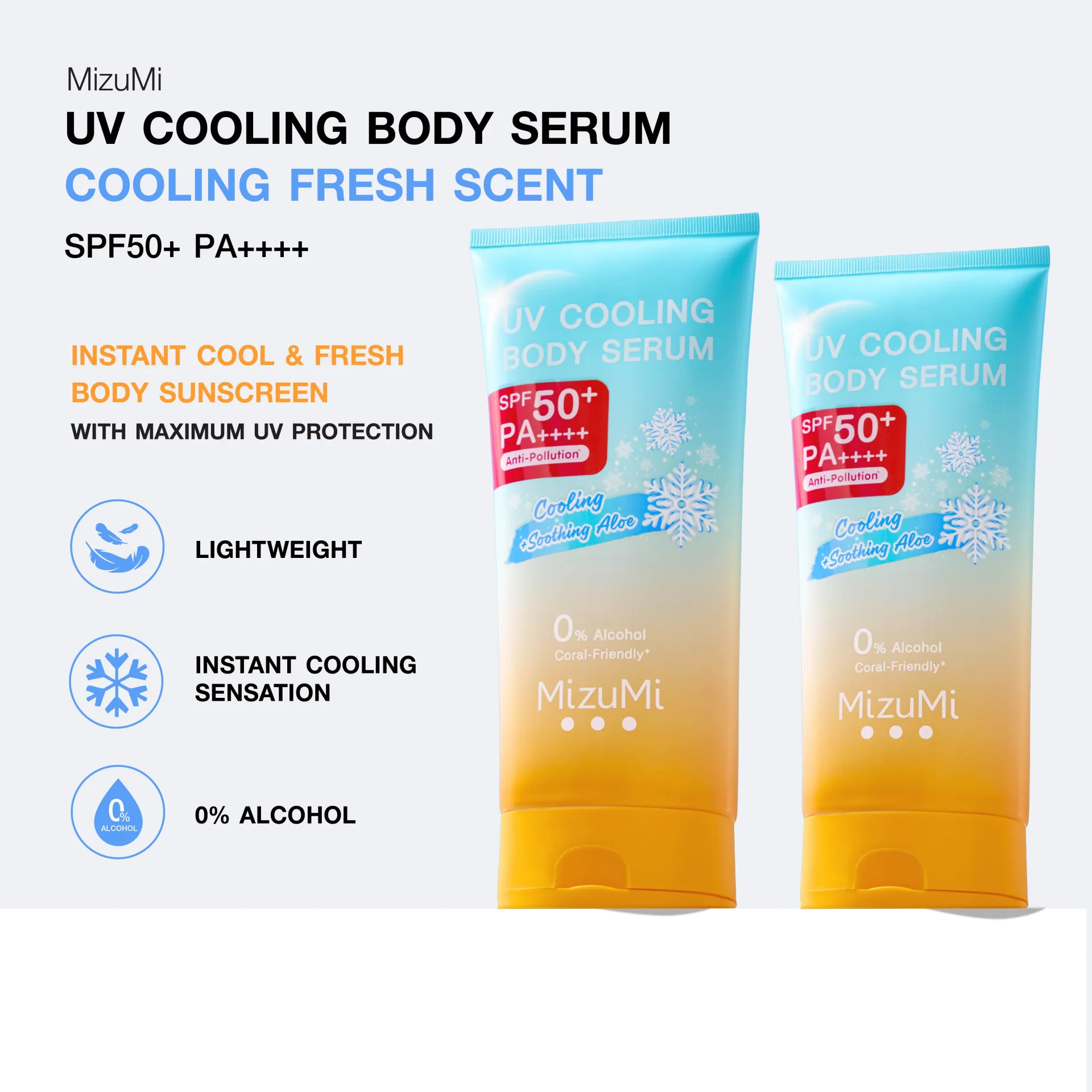 MizuMi UV Cooling Body Serum SPF50+ PA++++