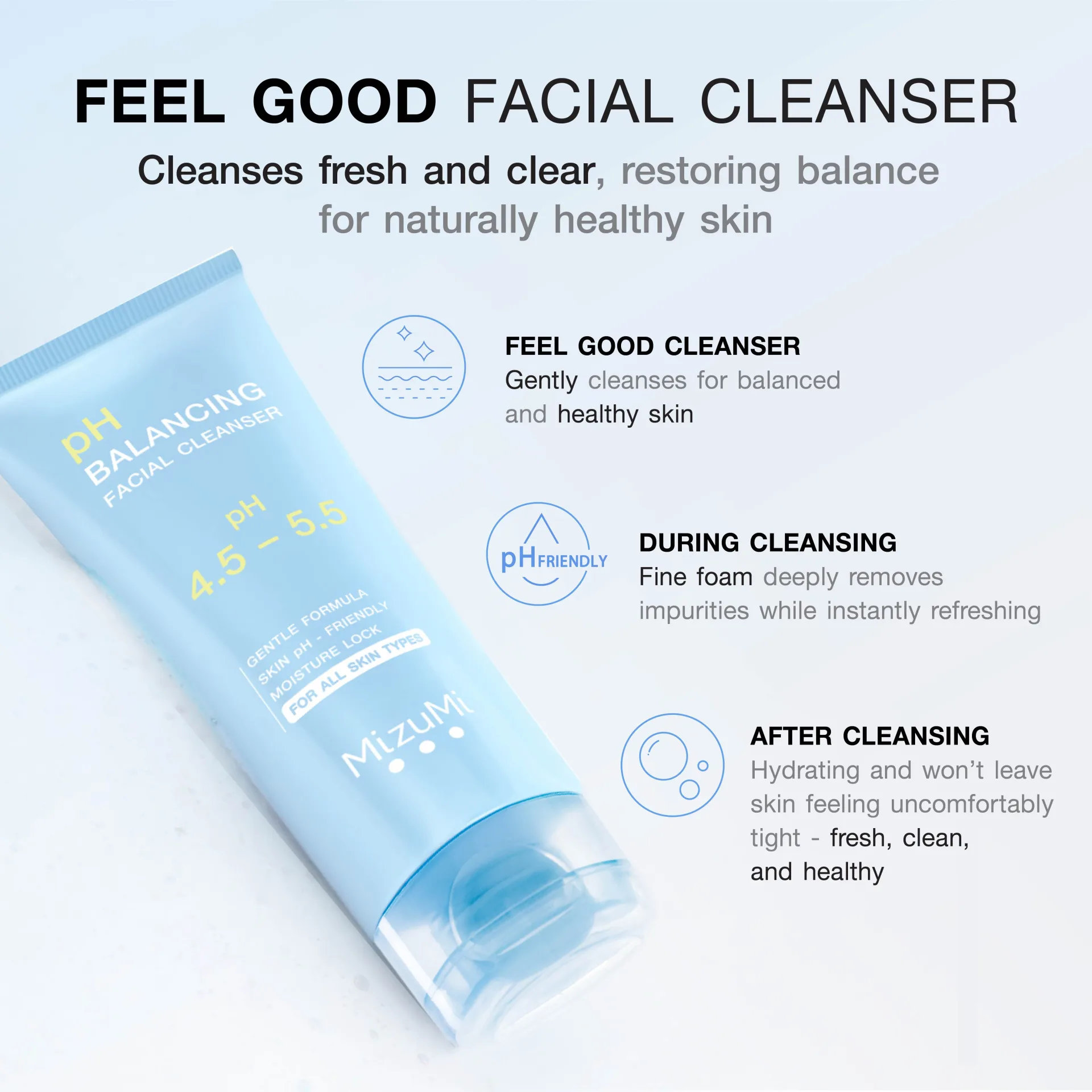 MizuMi pH Balancing Facial Cleanser