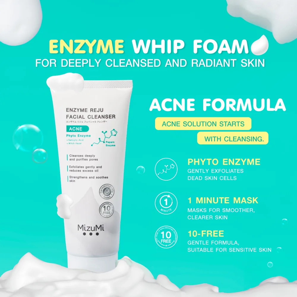 MizuMi Enzyme Reju Facial Cleanser Acne