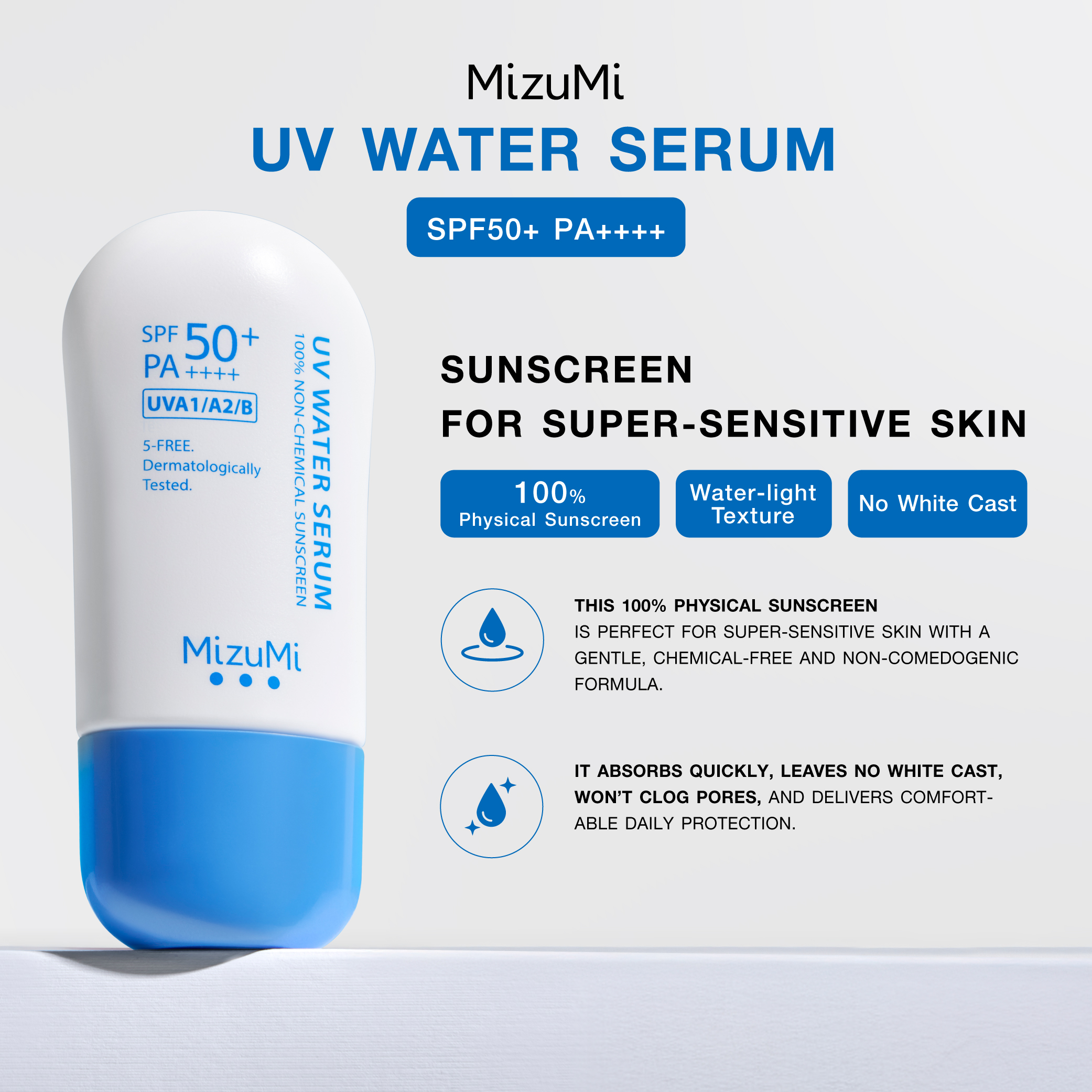 MizuMi UV Water Serum SPF50+ PA++++