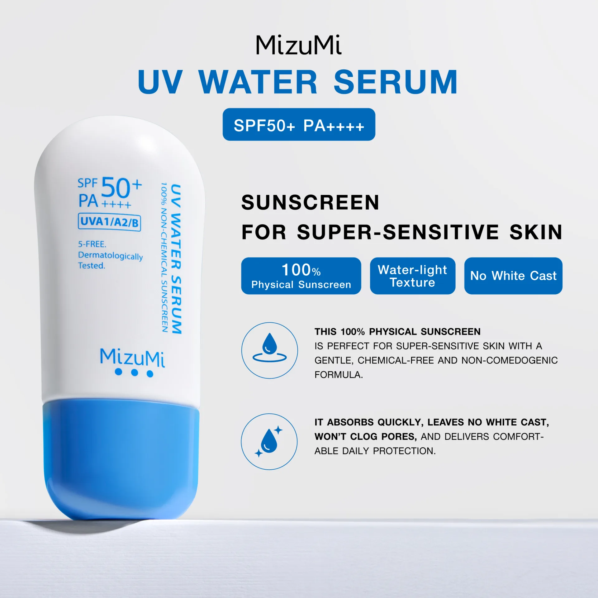 MizuMi UV Water Serum SPF50+ PA++++