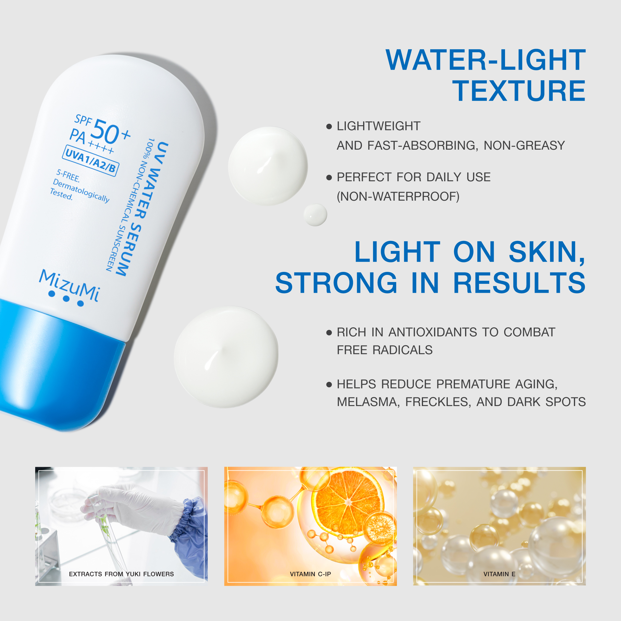 MizuMi UV Water Serum SPF50+ PA++++
