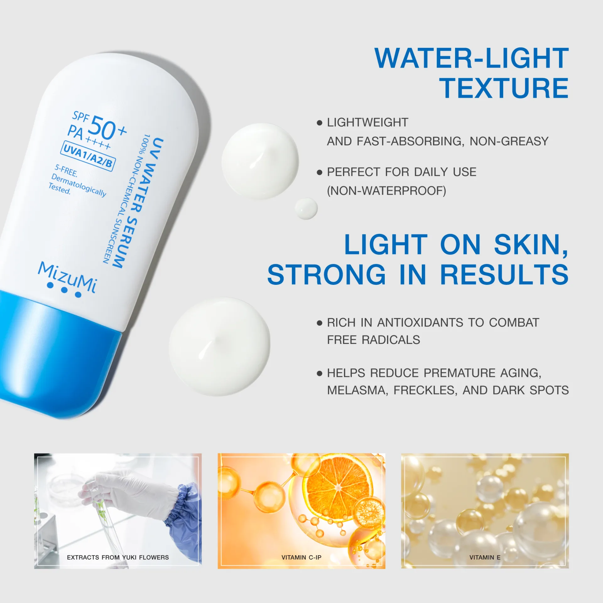 MizuMi UV Water Serum SPF50+ PA++++