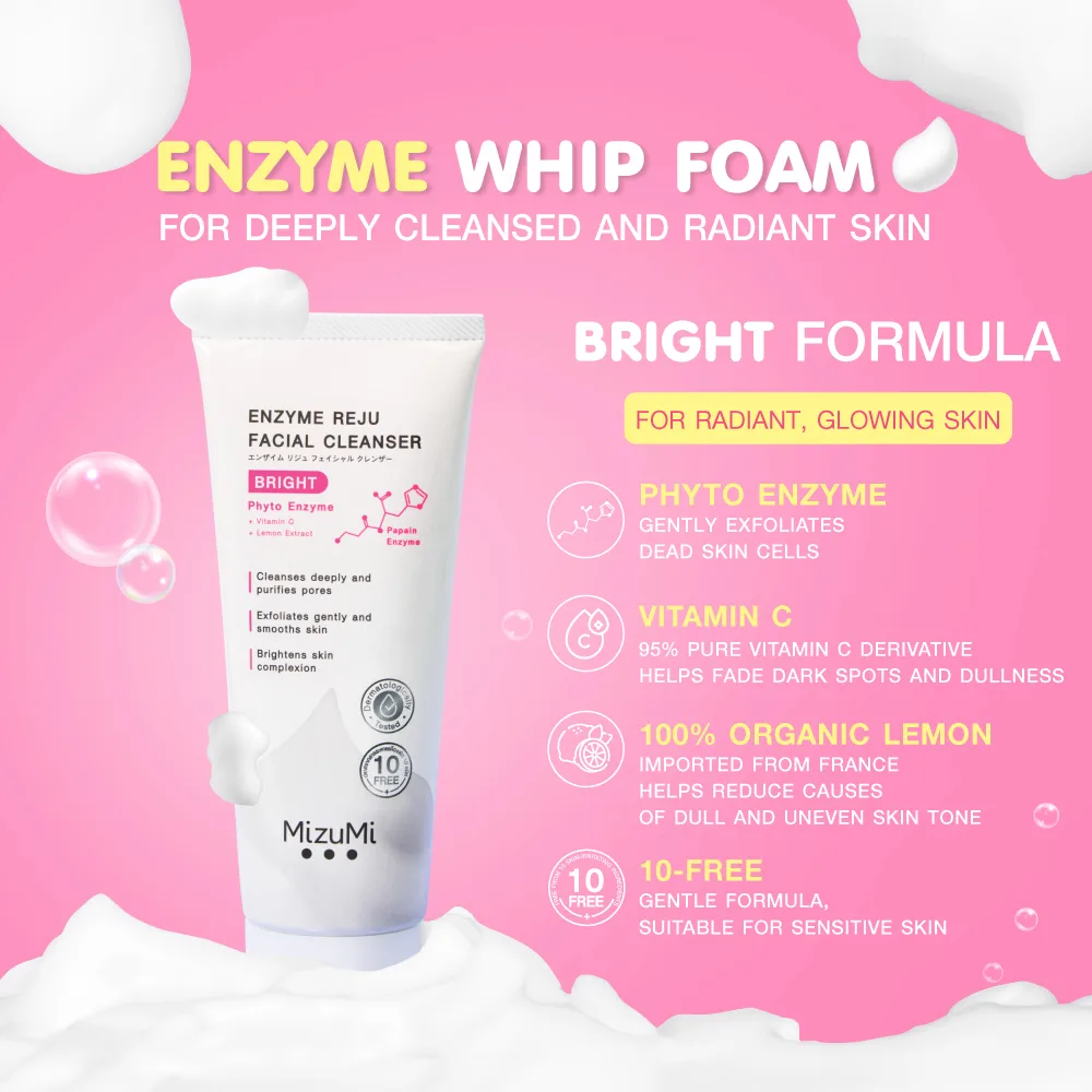 MizuMi Enzyme Reju Facial Cleanser Bright