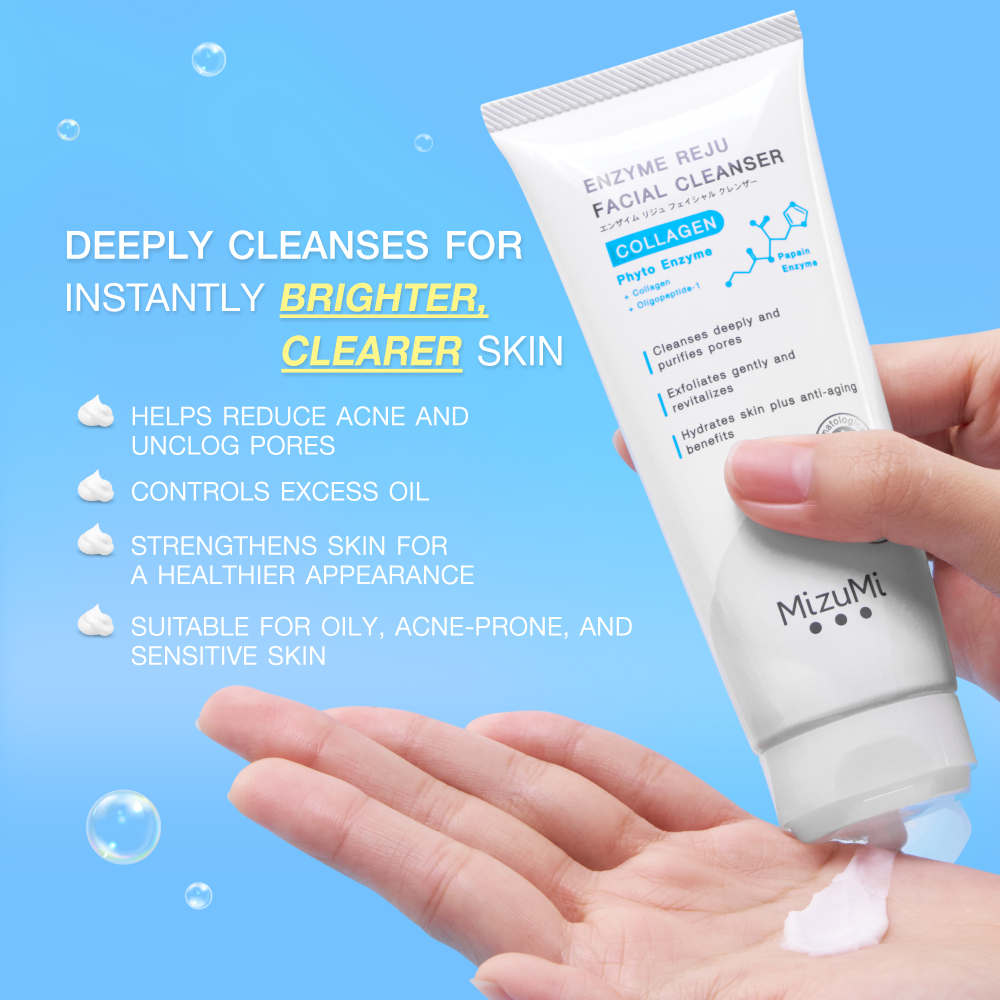 MizuMi Enzyme Reju Facial Cleanser Collagen