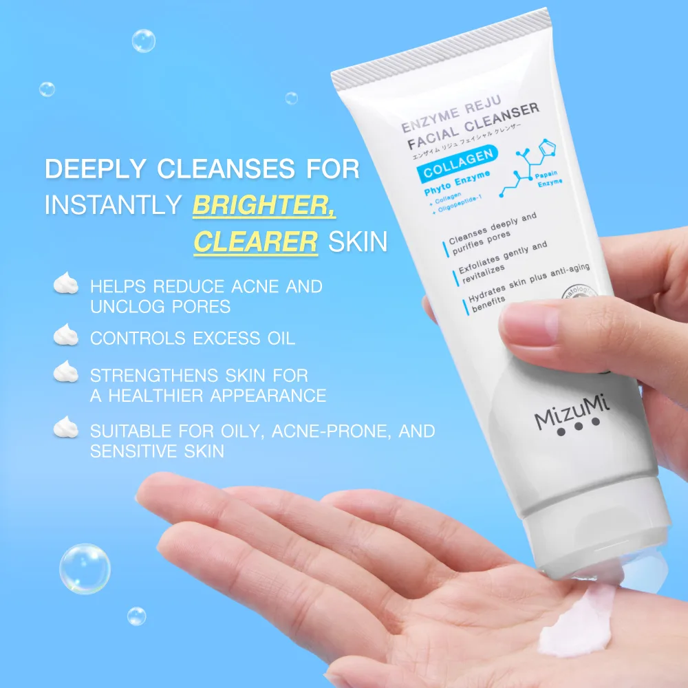 MizuMi Enzyme Reju Facial Cleanser Collagen