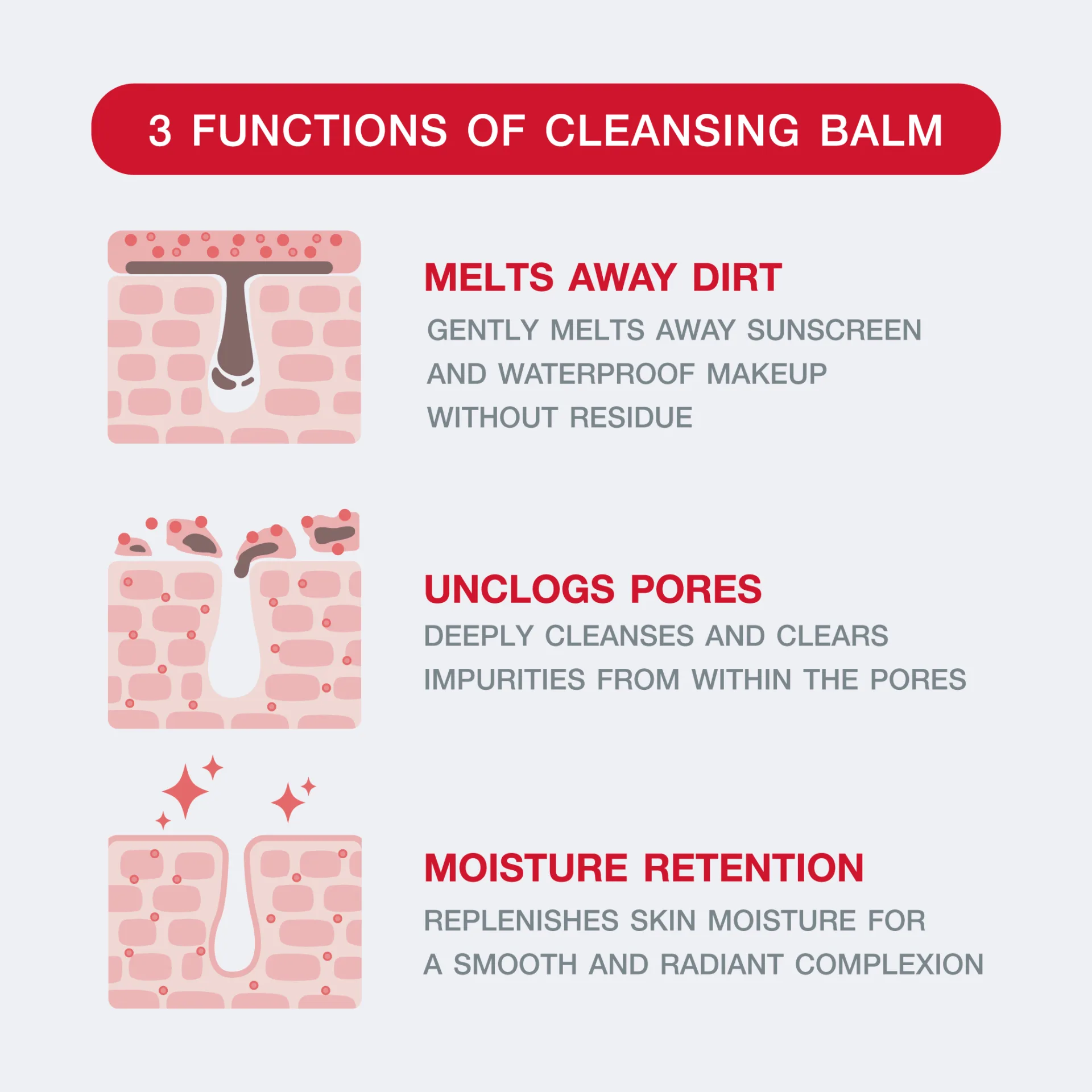 MizuMi 3-In-1 Melt Away Cleansing Balm