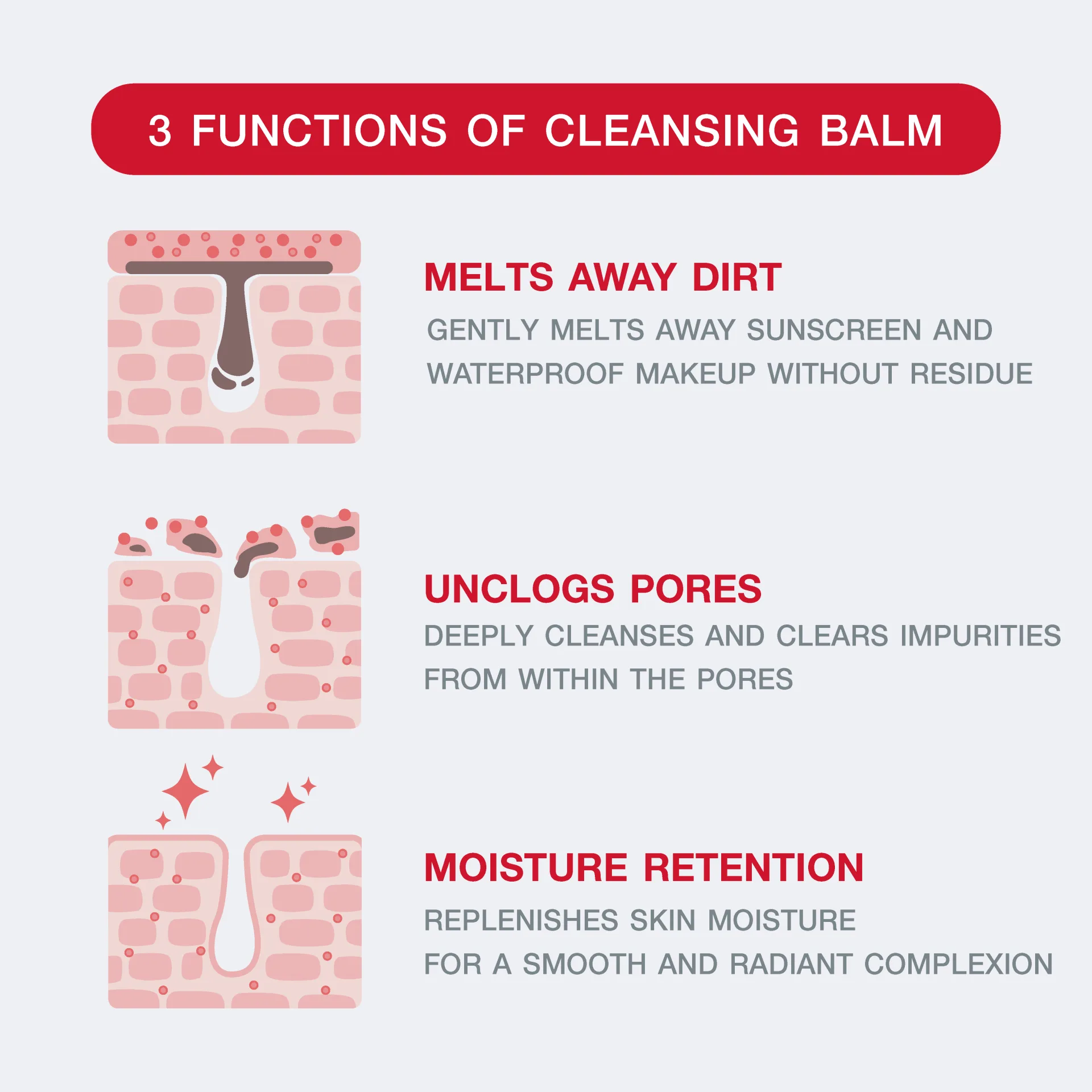 MizuMi 3-In-1 Melt Away Cleansing Balm Warm