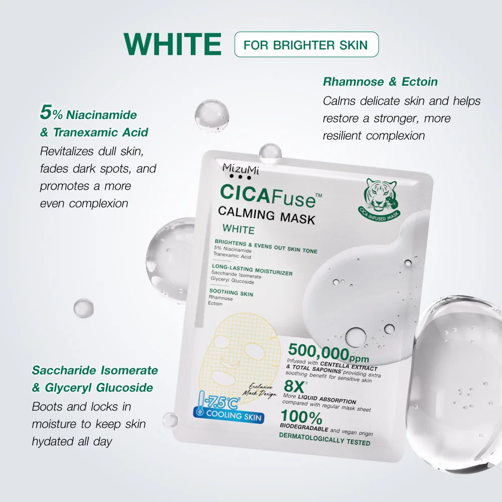 MizuMi CICAFuse Calming Mask Trial Set