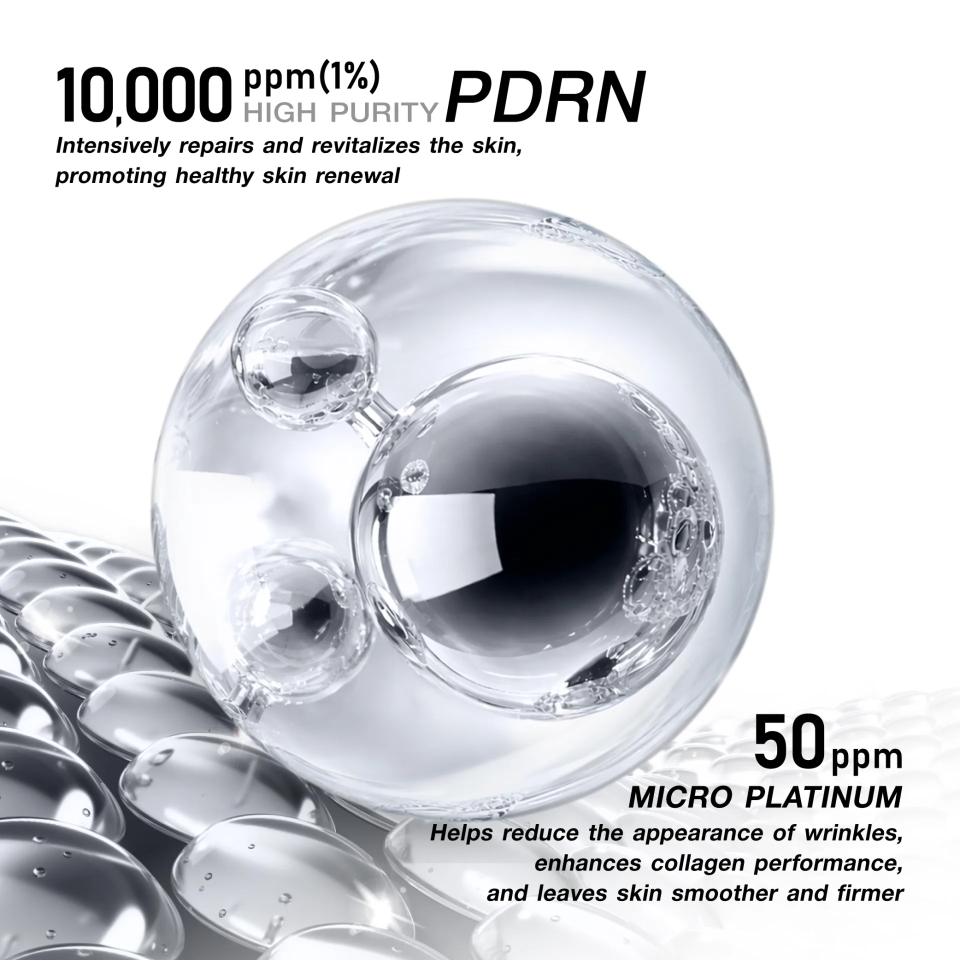 MizuMi PDRN Platinum Black Mask Instant Moist