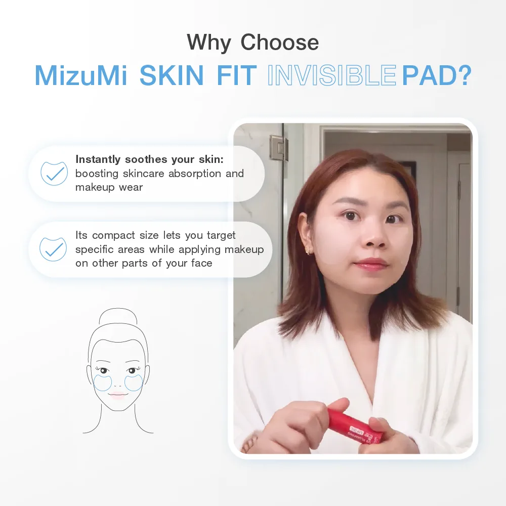 MizuMi Skin Fit Invisible Pad Bright