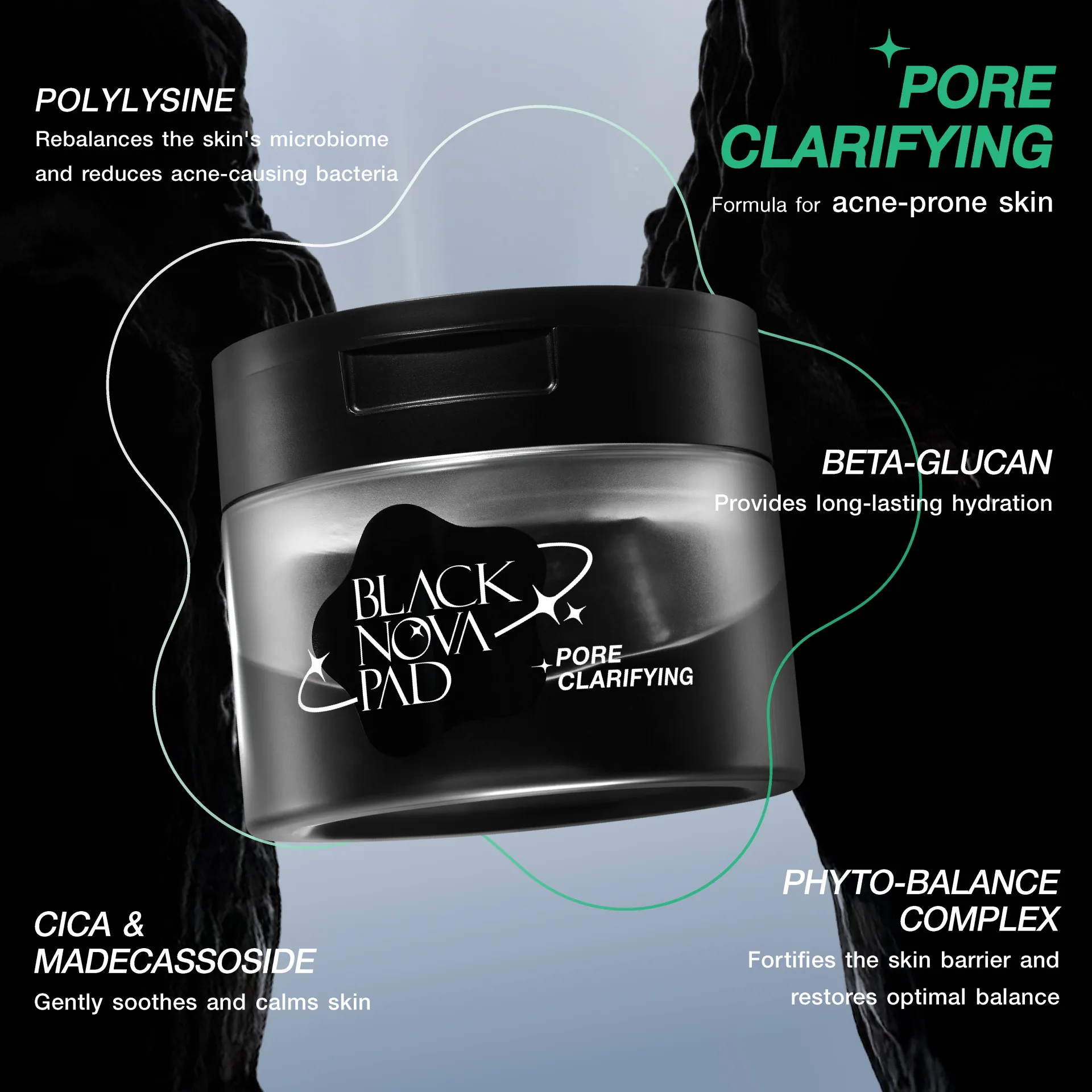 MizuMi Black Nova Pad Pore Balancing