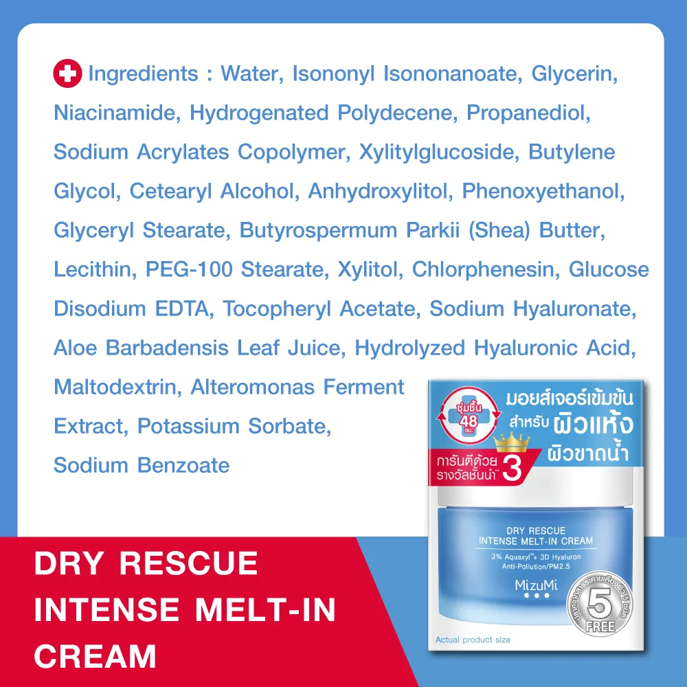 MizuMi Dry Rescue Intense Melt-In Cream