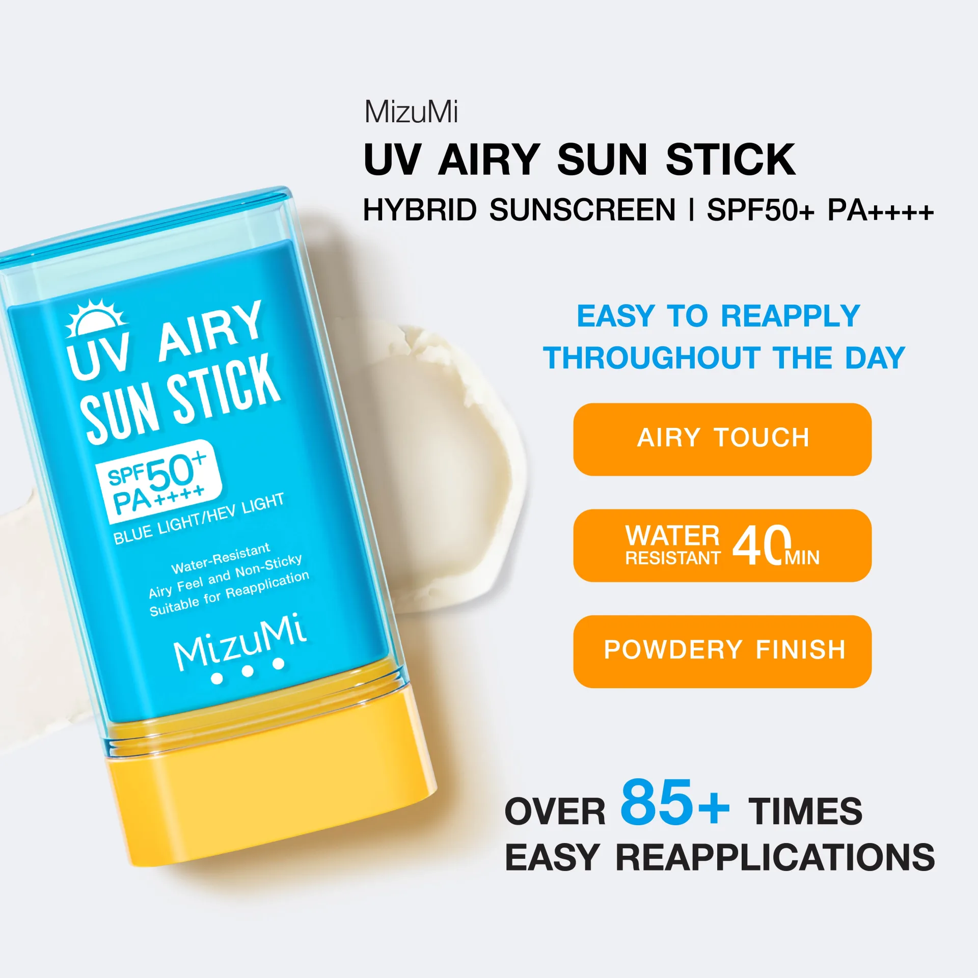 MizuMi UV Airy Sun Stick SPF50+ PA++++
