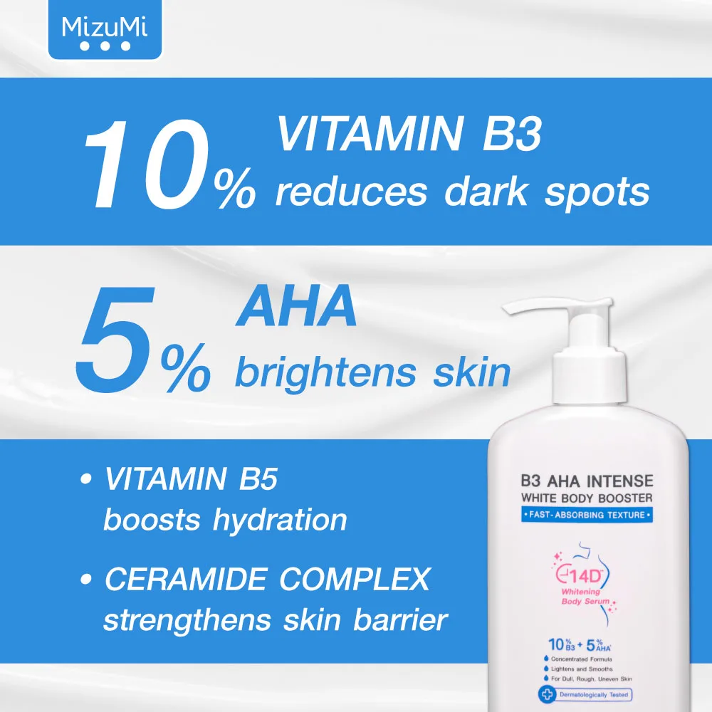MizuMi B3 AHA Intense White Body Booster