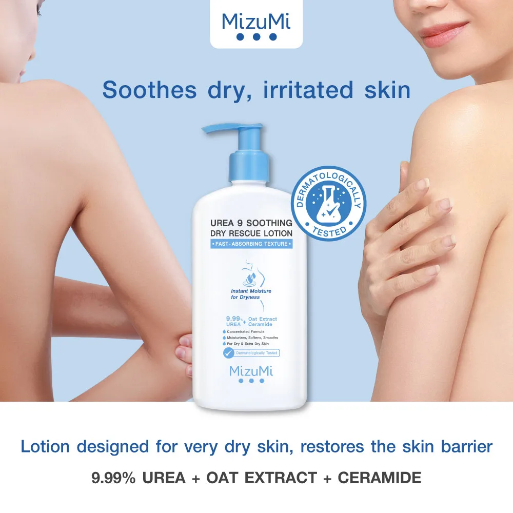 MizuMi Urea 9 Soothing Dry Rescue Lotion