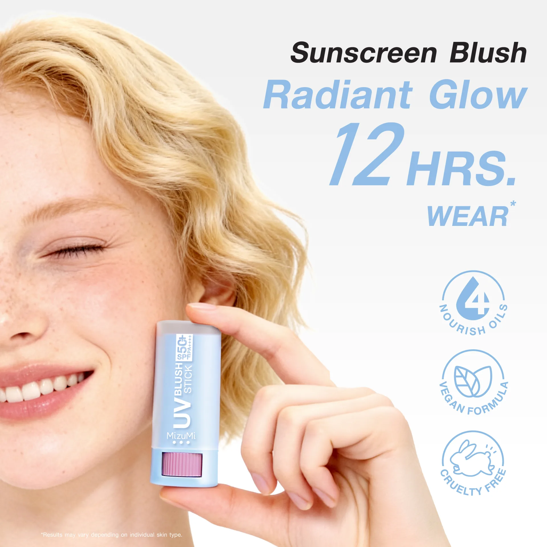 MizuMi UV Blush Stick SPF50+ PA++++