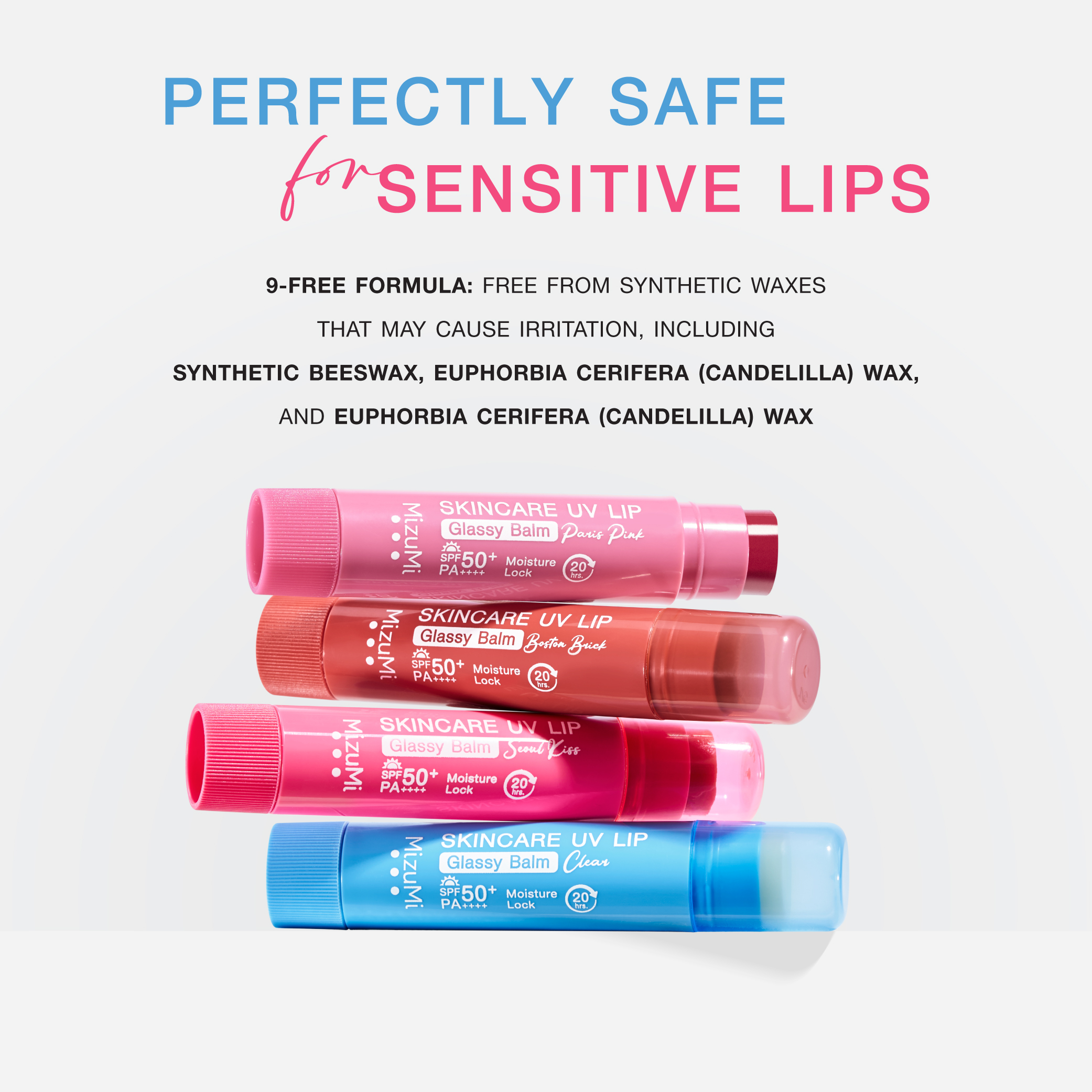 MizuMi Skincare UV Lip Glassy Balm SPF50+ PA++++