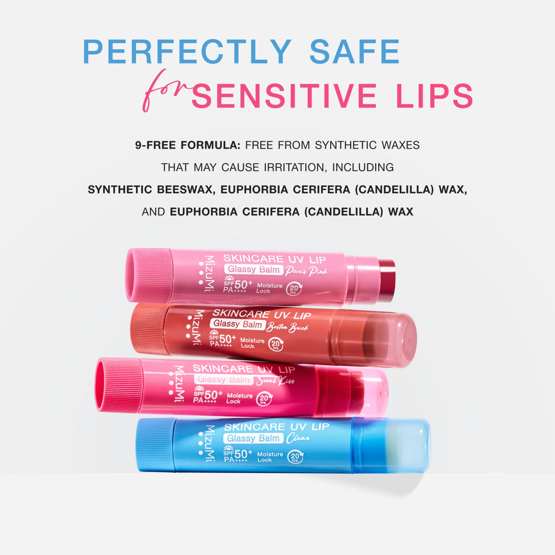 MizuMi Skincare UV Lip Glassy Balm SPF50+ PA++++