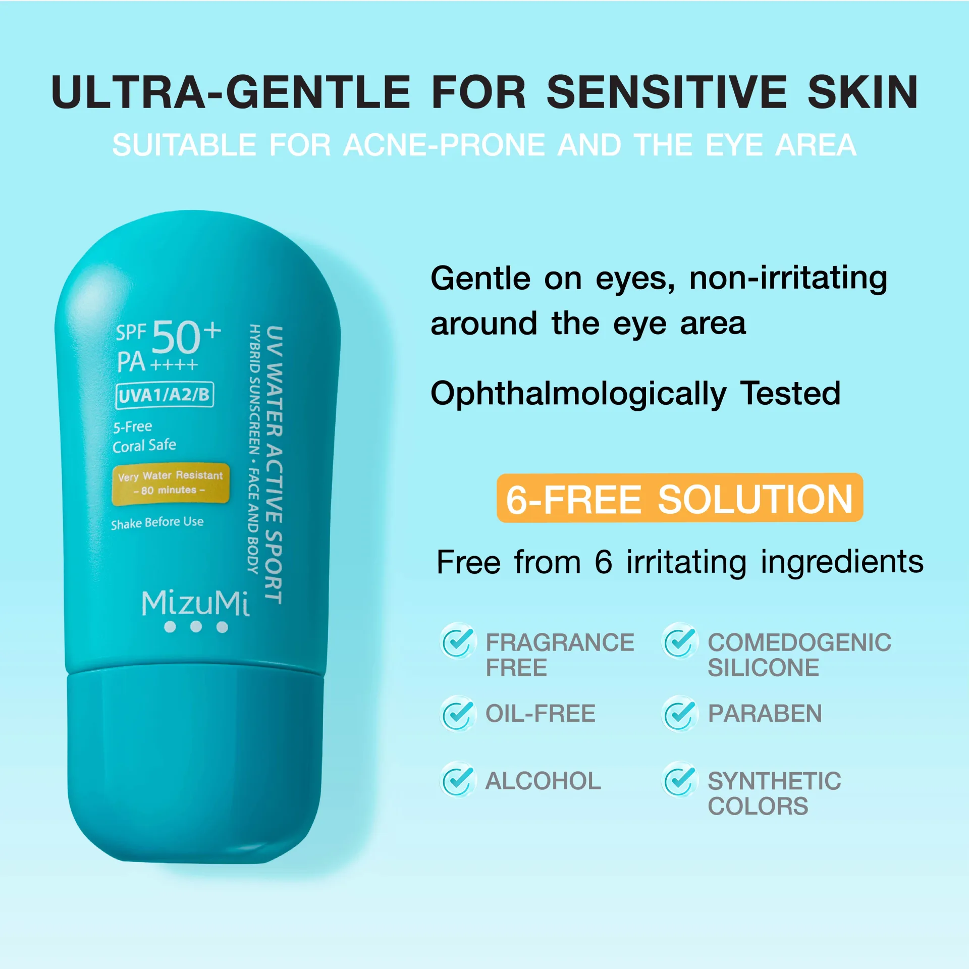 MizuMi UV Water Active Sport SPF50+ PA++++
