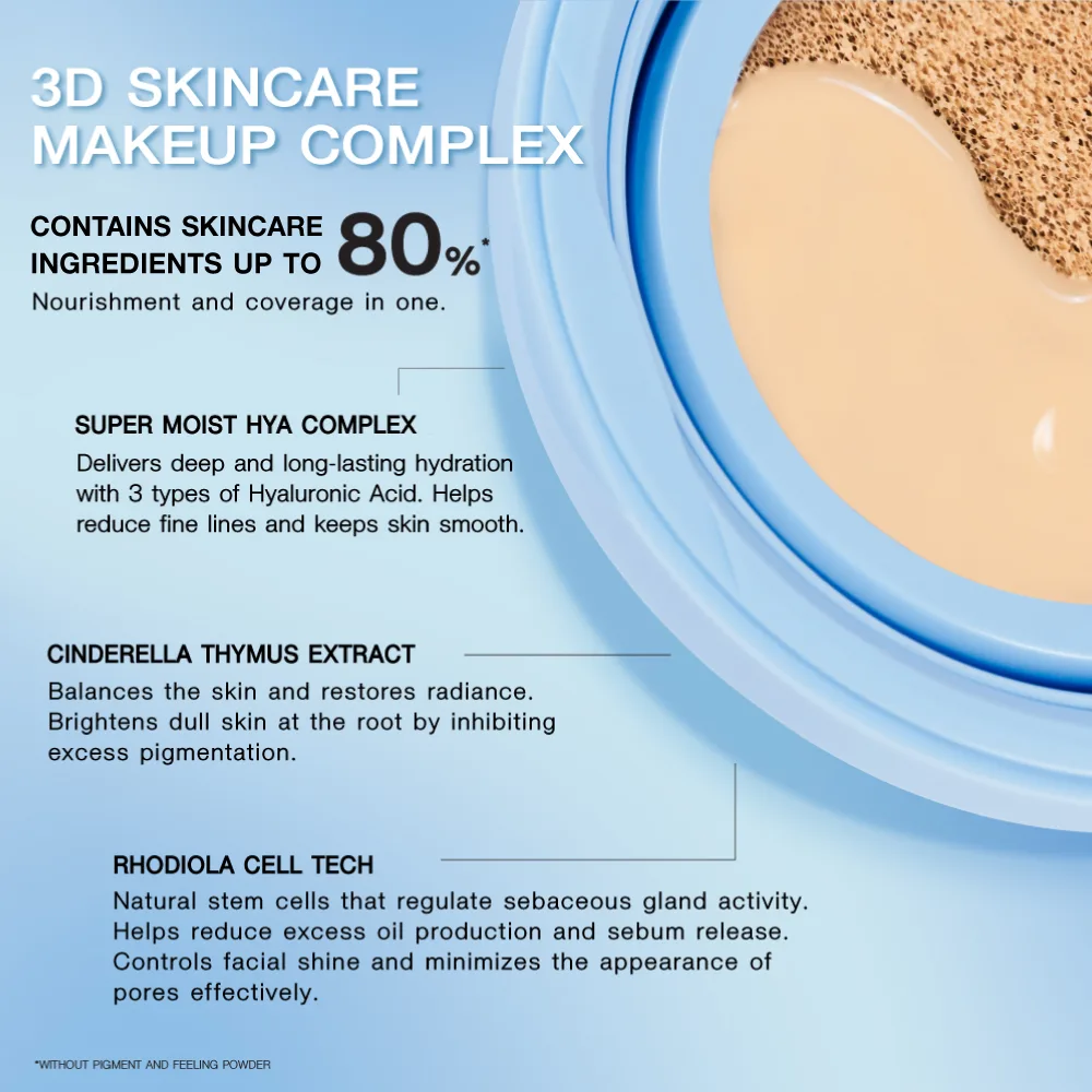 MizuMi Filter Effect Airy Skincare Cushion SPF50+ PA++++
